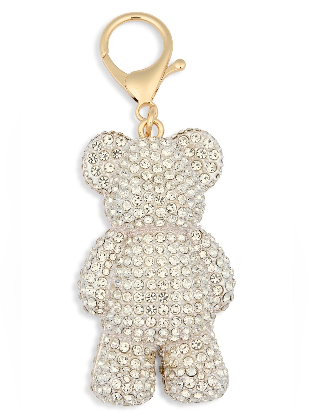 LEITH Crystal Teddy Bear Keychain Bag Charm